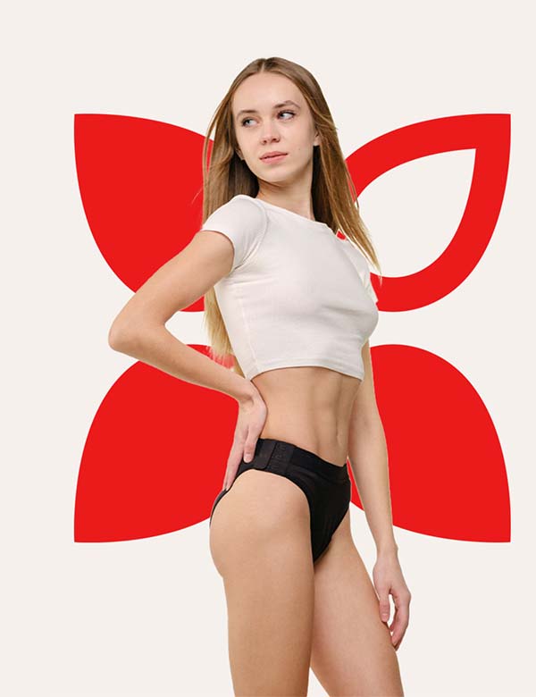 Menstruační kalhotky s vysokou absorpcí – pohodlné jako běžné spodní prádlo